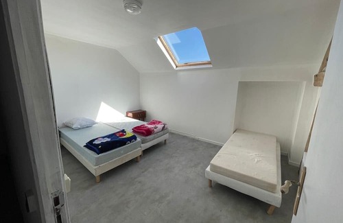 Louan-Villegruis-Fontaine House | House sleeps up to 28 pool in summer