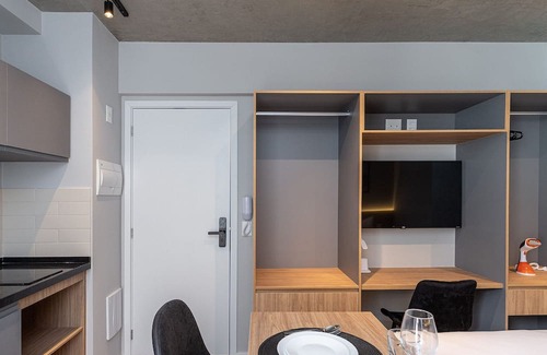 Jardins House | Studio a passos da Paulista, Prédio recém-lançado