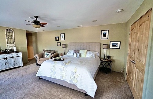 Westcliffe House | Three room suite with fire pit & grill on private patio under the Aspens