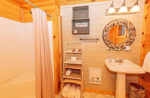 Saranac Lake Cabin | 4 Season Fish Cabin off Lake Colby in Saranac Lake, furnished with ADK Decor