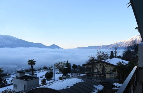 Orselina Apartment | Large apartment on the 1st floor for 1-2 persons.