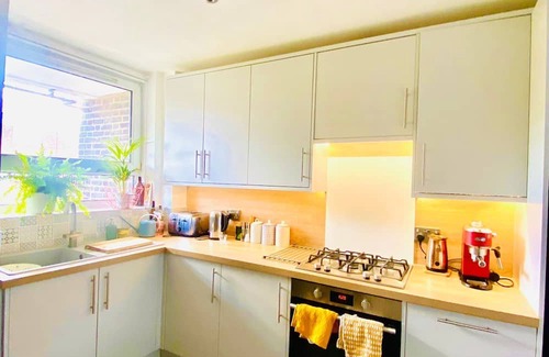 Mile End Apartment | 2 double bedroom 2 bathroom apartment in zone 2, near canal and Mile End Station