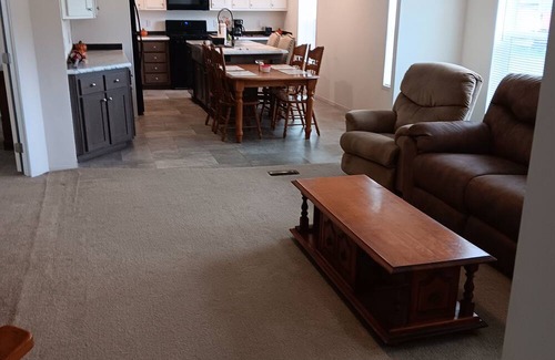 Stacyville House | 3-bedroom house in tranquil Stacyville with AC