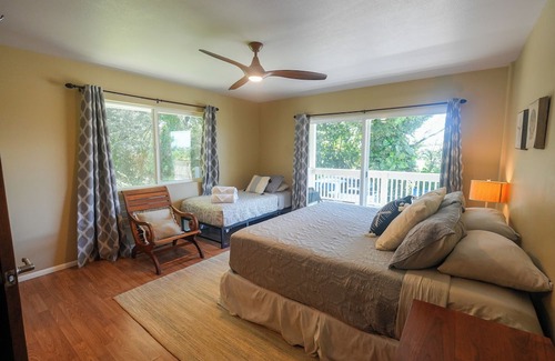 Waialee House | Secluded Pool House with Ocean Views on North Shore