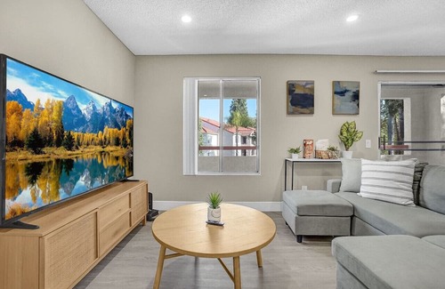 Colton Apartment | 2BR/2BA Queen Suite Apartment with Pool View