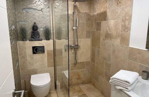 Kleinmorsum Apartment | Schickes Kleines 1-zimmer-appartement im Erdgeschoss. 20 qm für 2 Personen. - Uasterhörn Morsum