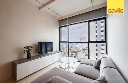 Thao Dien Apartment | 2br high floor with view, 3 swimming pools