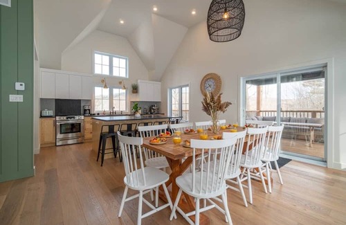 Stanstead Township House | Verdē-Magog-SPA-10 personnes-Accès au lac