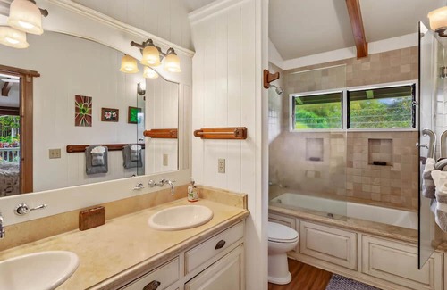 Kalihiwai House | Kauai's #1 Family Vacation Rental with Pool, Spa, Pickleball and Private Gym