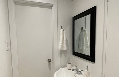 Toronto Apartment | Unit 4D - Large Bedroom with private bathroom, work desk, WI-FI and parking