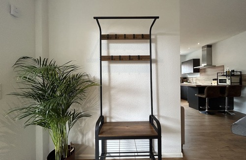 Mahlberg Apartment | Lumiflats: Deluxe Studioapartment mit Terrasse und Garten Nähe Europapark