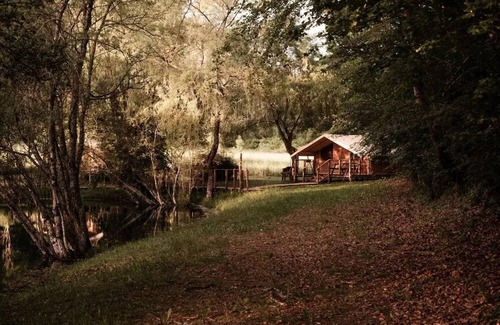 Coux-et-Bigaroque-Mouzens Ski Chalet | Camping Inspire Villages Séveilles - Signature Spa Chalet 3 Rooms 4 People Air Conditioned