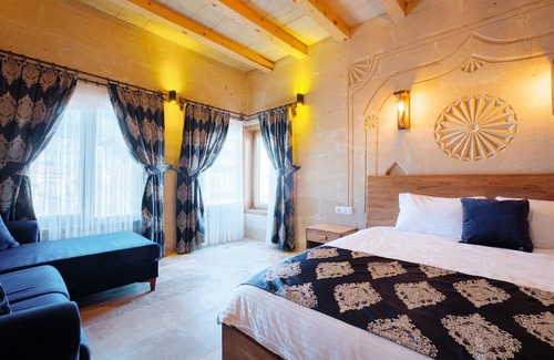 Uchisar House | Elegant Room in Cappadocia Tughan Stone House