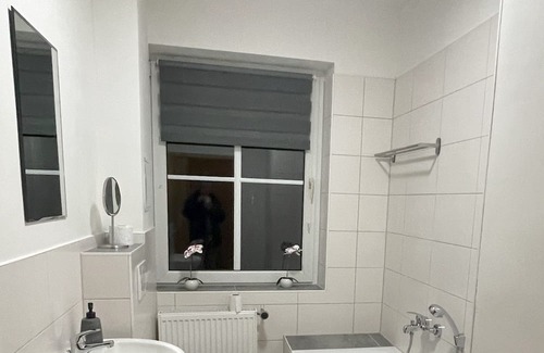 Pasewalk Apartment | Ferienwohnung Apartment in der Innenstadt von Pasewalk, Parkplatz vor der Tür