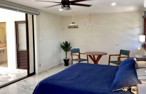 Chicxulub Puerto Apartment | Hermosa Villa Tropical, familiar a pasos de playa