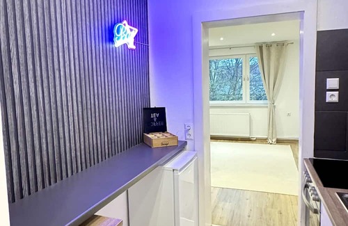 Ricklingen Apartment | Traumhaftes City Apartment Kinoleinwand Wifi