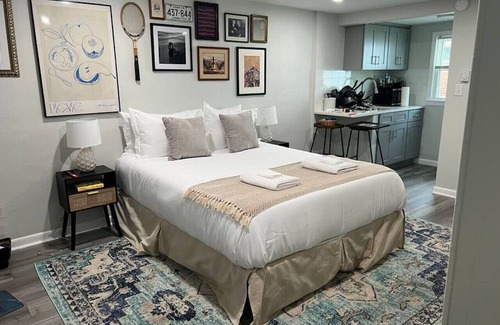 Old Mystic Apartment | The Andrews Studio · Near Mystic, Casinos + USCGA