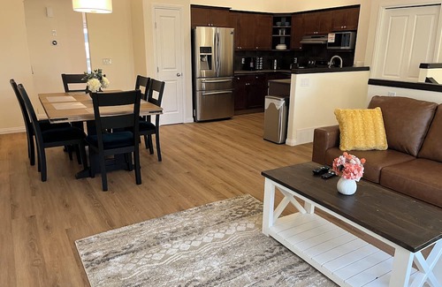 Grande Prairie House | 3 adjacent 4-bed homes: Park Views, Fully Stocked