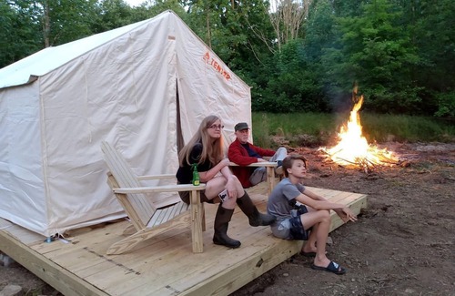 Madison RV Rental | Gorgeous Tent Rental Great for Glamping in Ohio