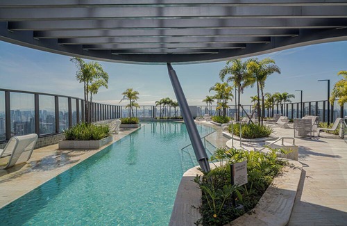 Brooklin Novo Apartment | Famous Bela Air Brooklin, View, Vacancy and Pool!