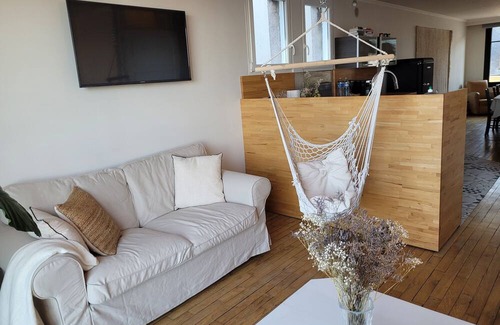 Saint-Valery-sur-Somme Apartment | Panoramic view and terrace over the Baie de Somme