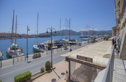 Portoferraio Old Town Apartment | Tastefully furnished, it consists of a family room with a double bed and a single bed, a small livin