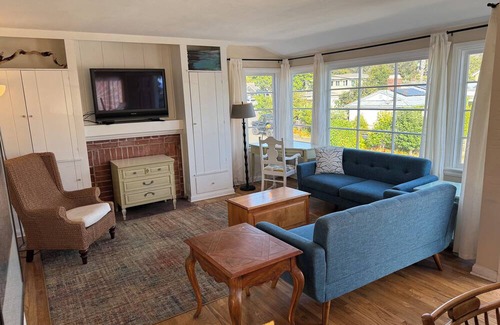 Laguna Beach Apartment | 1 bedroom apartment, views, private deck, beach-close, unit is entire 2nd floor.