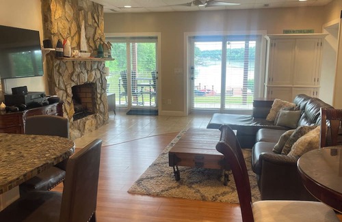 Dixie - Berryhill Apartment | Lakefront Private Basement Suite in Charlotte with Spectacular Sunset Waterfront