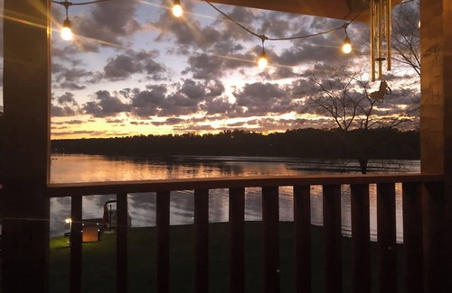 Dixie - Berryhill Apartment | Lakefront Private Basement Suite in Charlotte with Spectacular Sunset Waterfront