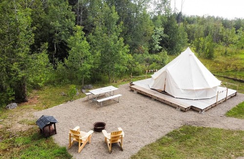 Miller Lake House | "Fox's Den" Glamping Tent