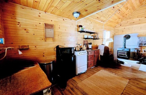 Town of Amboy Cabin | Spring Is In The Air | Cozy off-grid cabin