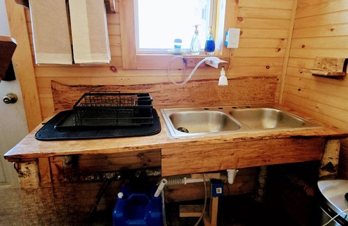 Town of Amboy Cabin | Spring Is In The Air | Cozy off-grid cabin