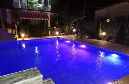 Pestani Apartment | Lile Pestani Family Room with Mountain View