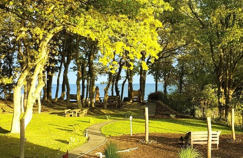 Monchgut-Granitz Apartment | Suite Baldur WE 14 Odin's view, dreamlike maisonette apartment, private beach, sauna