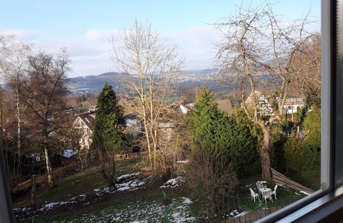 Molsberg House | Historic half-timbered house on the edge of the forest with distant views. Quietly situated near Limburg.