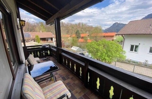 Brannenburg Apartment | Charming 2-room apartment with balcony and mountain view