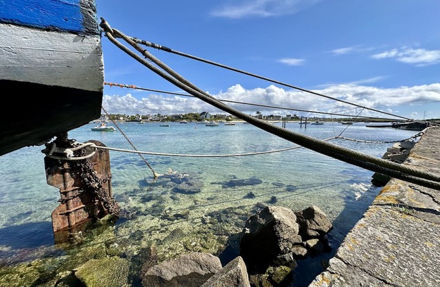 *Ty glas* jolie maisonnette proche bourg et mer