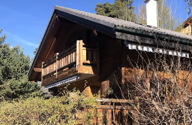 Family chalet, complete accommodation. Magnificent view