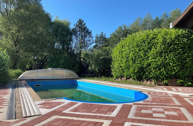 Ferienhaus mit Pool und Sauna