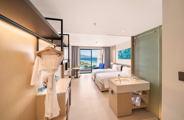 Căn hộ biển 2 giường đơn tại Cam Ranh Khánh Hòa
