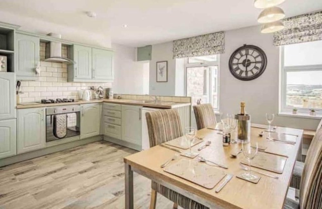 Homely three bedroom cottage with log burner.