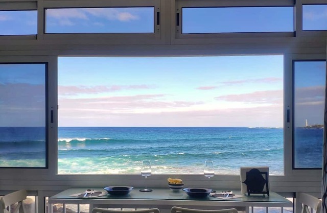1st Line sea View Apartment in Bajamar, Tenerife, Canary Islands, 92m2