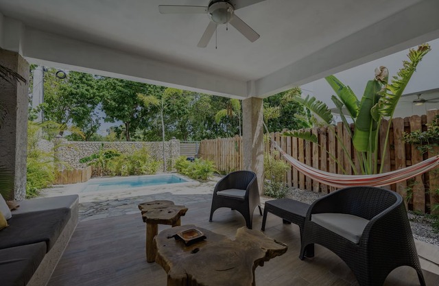 Villa Gri Gri: Beach walking distance Rio San Juan