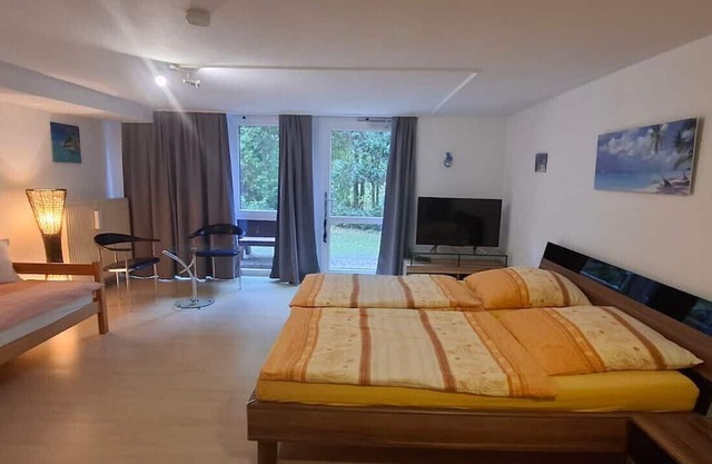 Studio Apartment 'Spessartruhe' with Shared Terrace and Wi-Fi