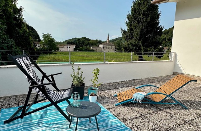 Lodging Da Deki at the foot of Mount Grappa