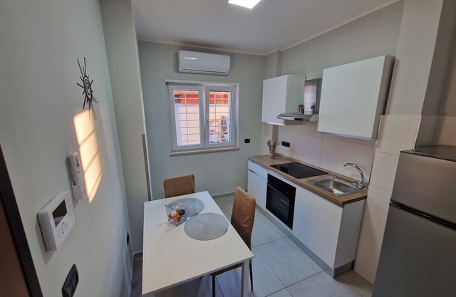 Cozy little apartment consisting of bedroom living room-kitchen and bathroom