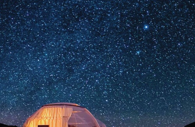 The Hunter Valley Star Gazing Bubble Hotel.the only one of its kind in NSW