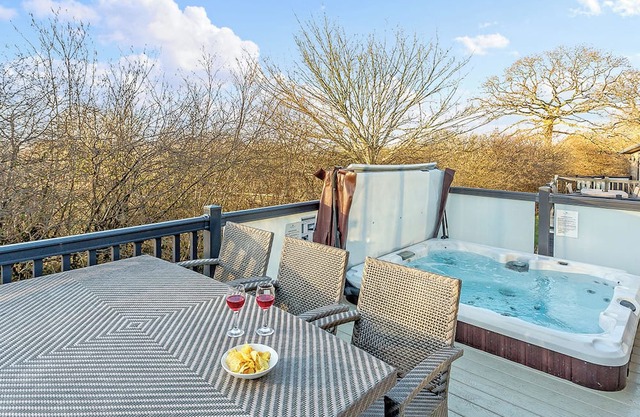 Stunning luxury lodge.