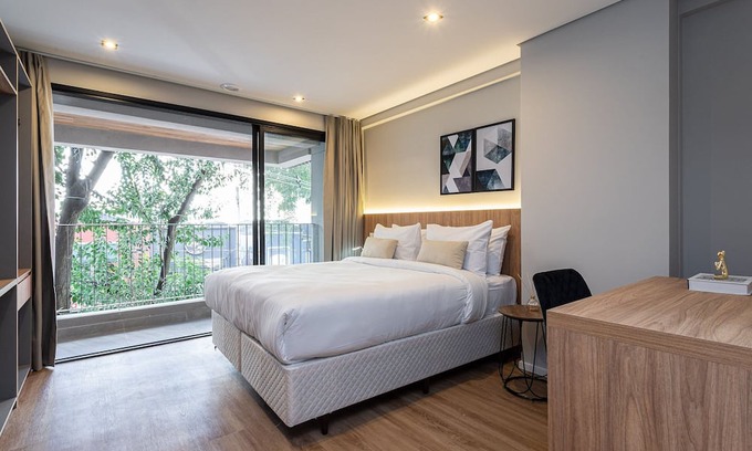 Jardins House | Studio a passos da Paulista, Prédio recém-lançado