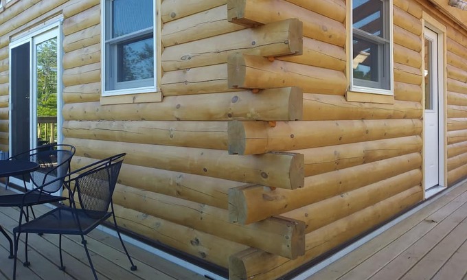 Knife River House | Lake Superior Views Log Home